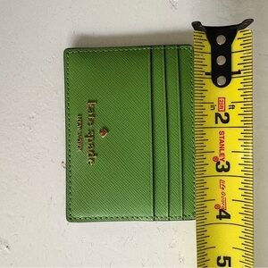 Kate Spade Madison Small Slim Green Card Holder